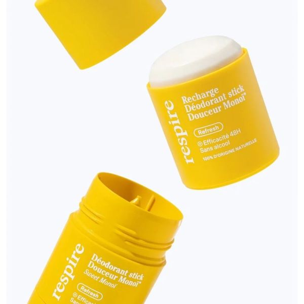 Recharge déodorant stick douceur monoï bio - 50 g