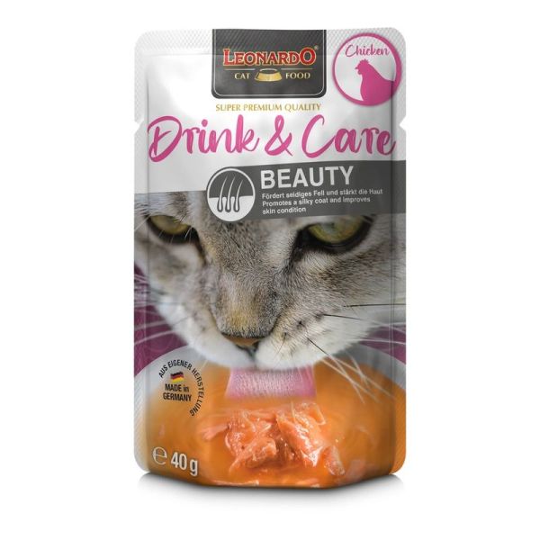 Drink Amp Care Beauty Poulet - Chat 40 g