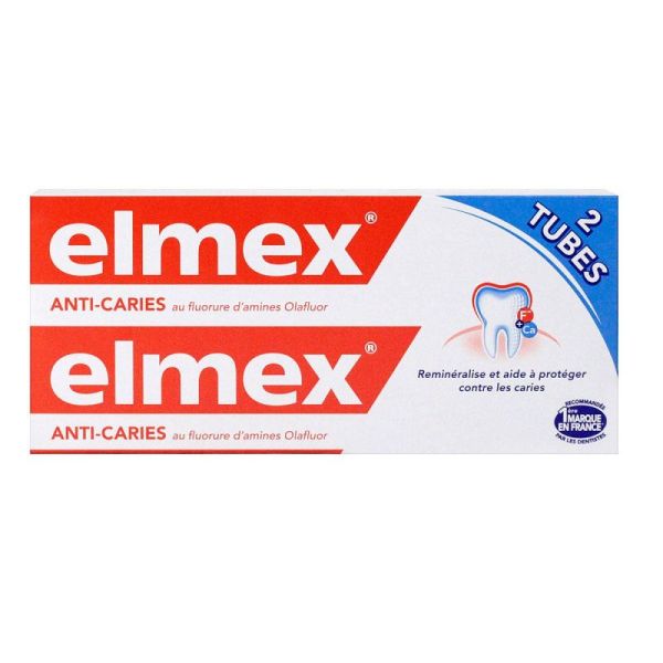 Elmex Anti Caries Dent 75Mlx2