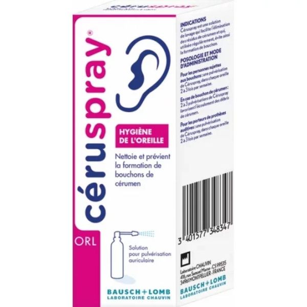 Ceruspray Sray Auriculaire 50Ml