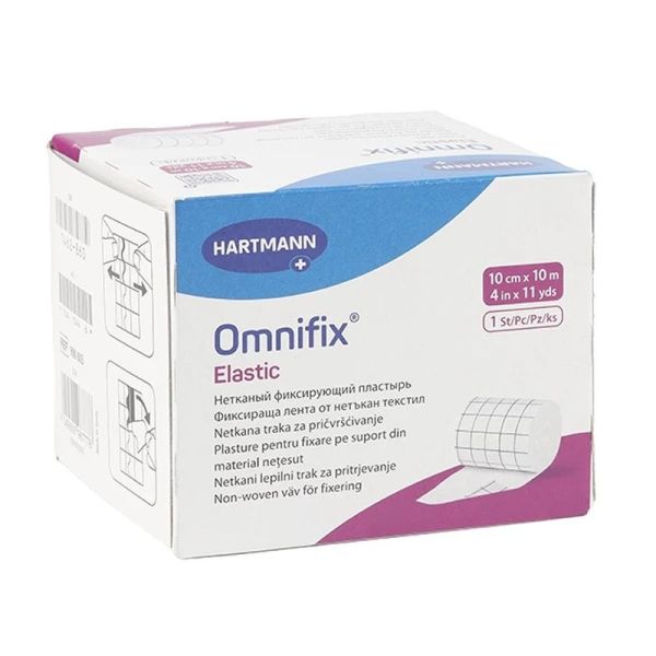 Omnifix Elastic Bande Adhésive Extensible - 10 cm x 10 m