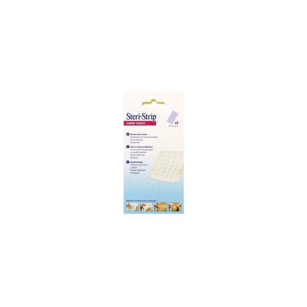 Steri-Strip Gamme Conseil - 6 mm x 10 cm, 10 bandelettes