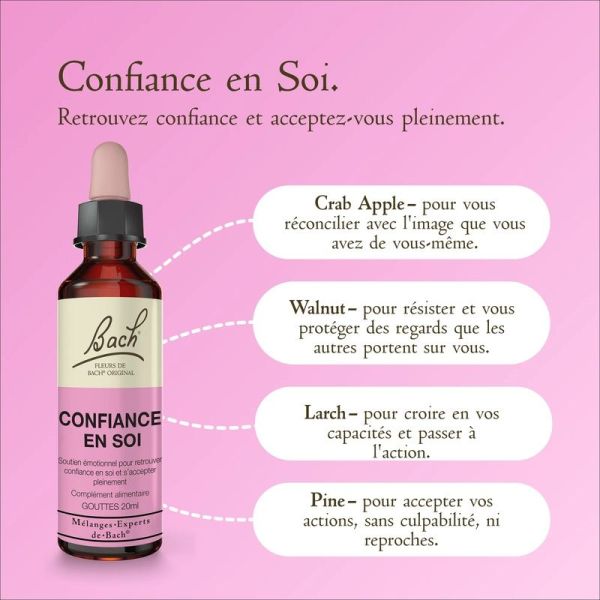 Confiance en Soi Fleurs de Bach - 20 ml