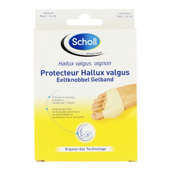 Scholl Protecteur Hallux Valgus 36-38 (taille 1)