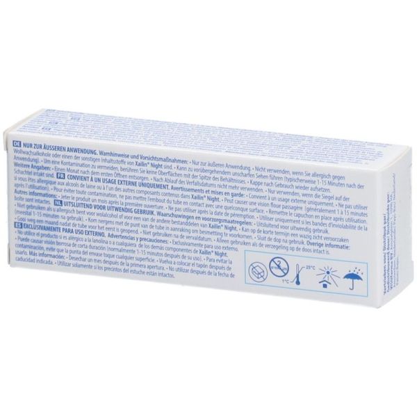 Xailin Night Pommade Ophtalmique Lubrifiante - 5 g