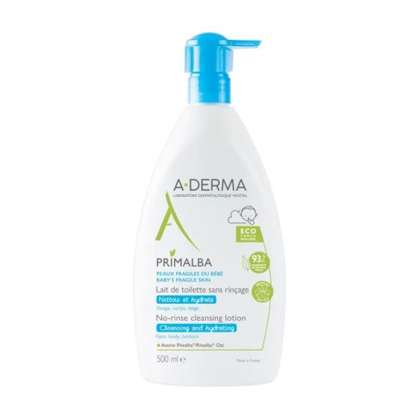 Lait de toilette bébé hydratant - 500 ml