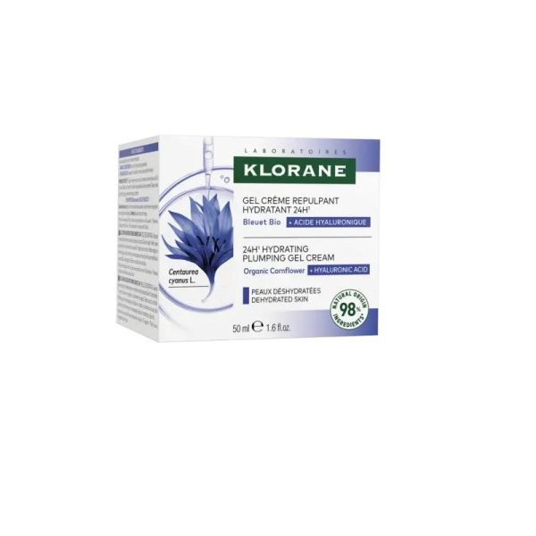 Gel crème hydratant repulpant 24H - 50 ml