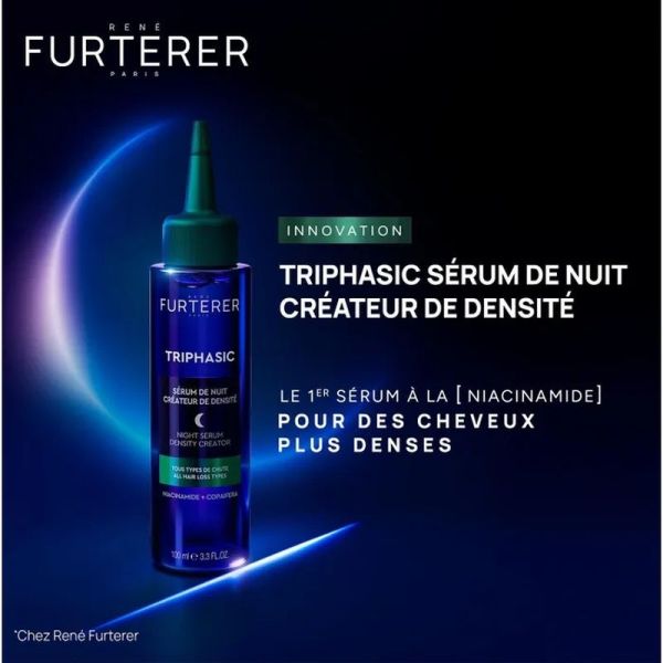 TRIPHASIC - Serum de Nuit Createur de Densite - Tous Types de Chute - 100 ml