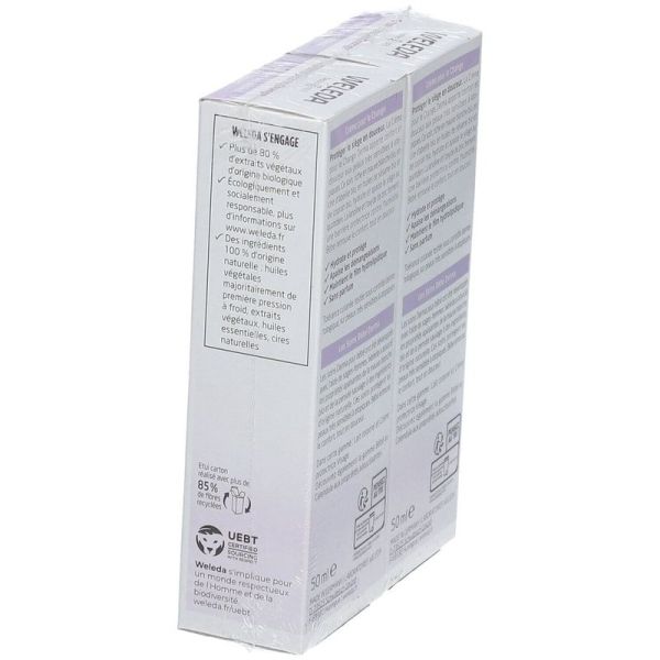 Crème pour le Change à la Mauve Blanche BÉBÉ DERMA - 2 x 50 ml