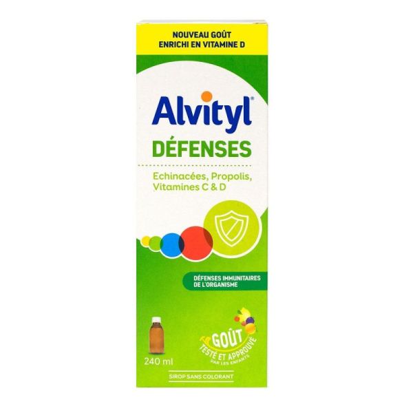 Alvityl Vitalite Defenses Sirop 240Ml