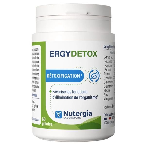 ERGYDETOX - 60 gelules