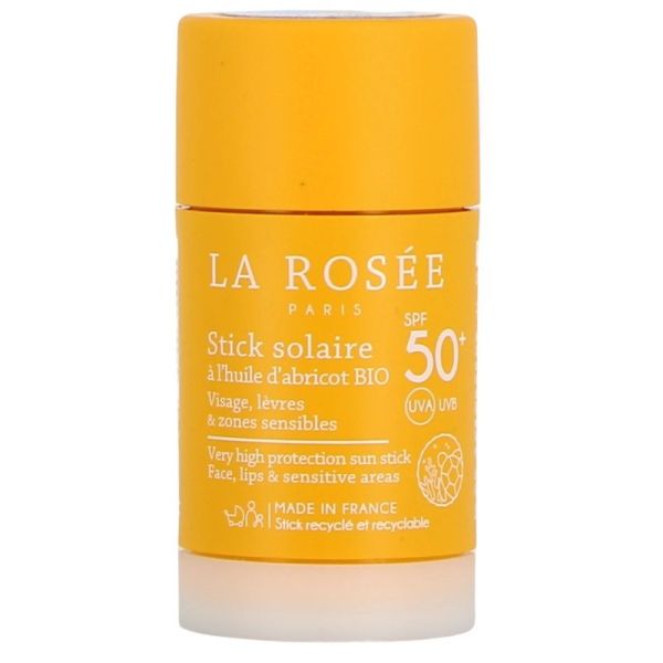 Stick Solaire à l'Huile d'Abricot Bio SPF50+ - 18,5 g