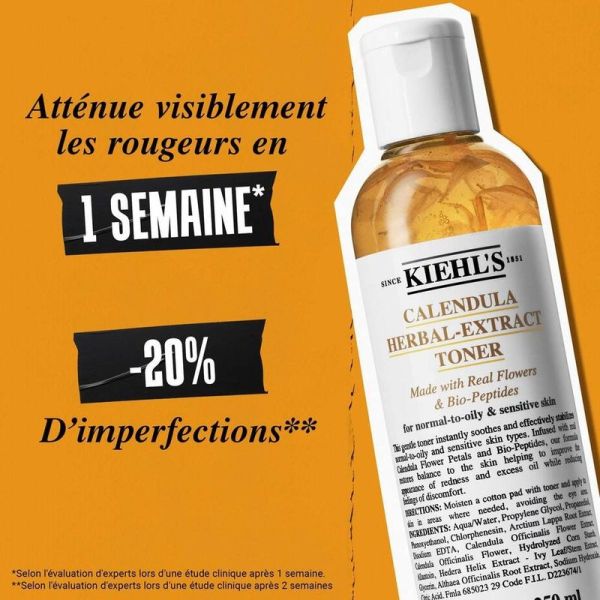 Tonique à l'extrait de Calendula