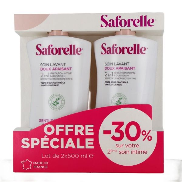 Soin lavant doux apaisant - Eco-recharge - 500 ml