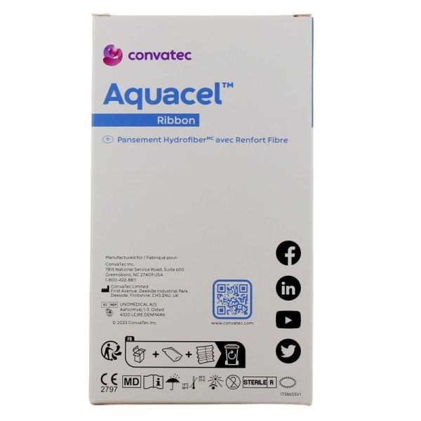 Aquacel Mèche - 2,5 x 48 cm - 10 unités