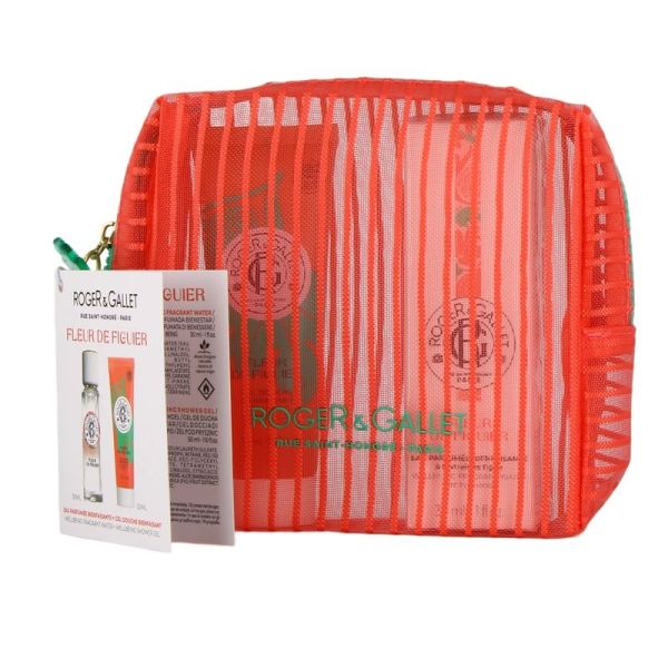 Trousse Eau Parfumée Bienfaisante et Gel Douche - Fleur de Figuier - 30 ml + 50 ml