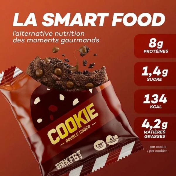 So Shape Cookies Double Choco - 12 cookies de 40 g
