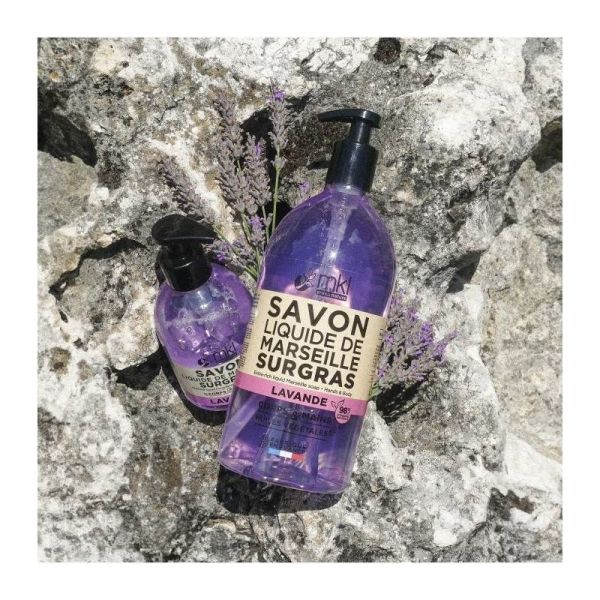 Savon de Marseille Liquide - Lavande - Nettoyant Corps hydratant - 300 ml