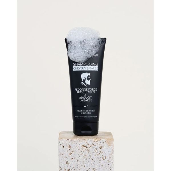 Shampooing Cheveux & Barbe - 200 ml