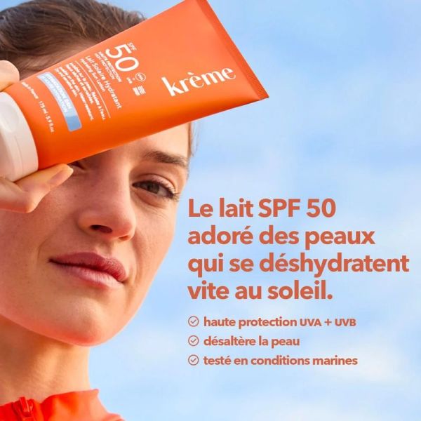 Lait Solaire Hydratant SPF 50 - 175 ml