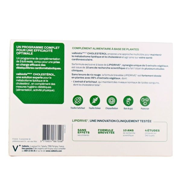 Pro Cholesterol - 180 gelules