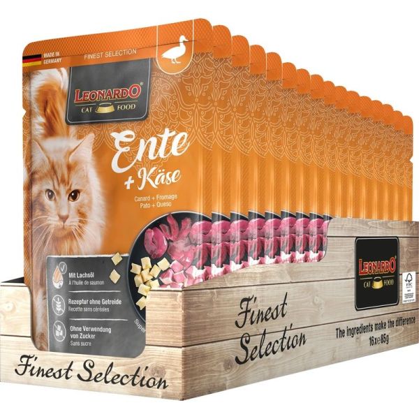 Canard + Fromage - Chat adulte 1,36 kg