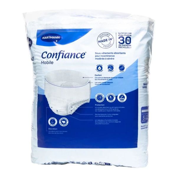 Confiance Mobile Slip 8 gouttes - Taille S (sachet de 14)
