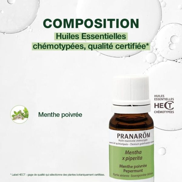 Huile Essentielle de Menthe poivree - 10 ml