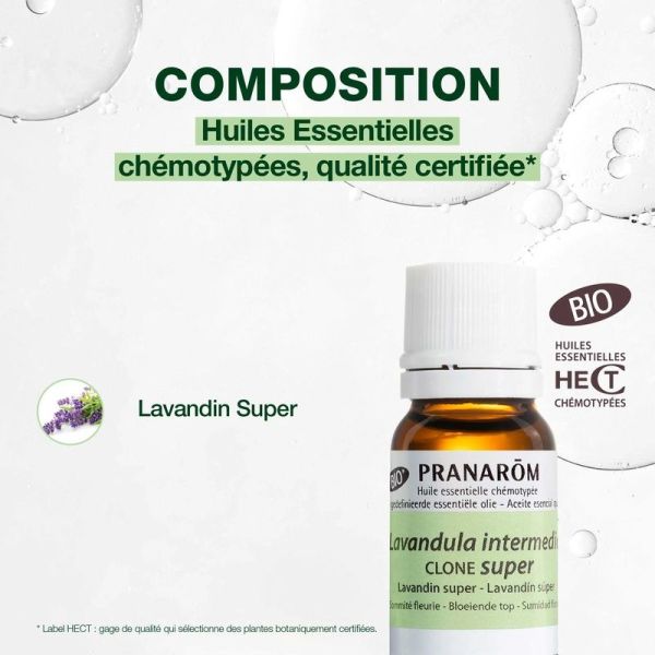 Huile Essentielle de Lavandin super - Bio - 10 ml