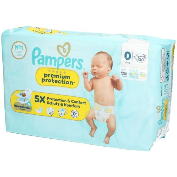 Premium Protection - Taille 0 moins de 3 kg - 30 unités