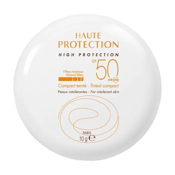Haute protection Compact teinté Sable SPF 50 - 10 g