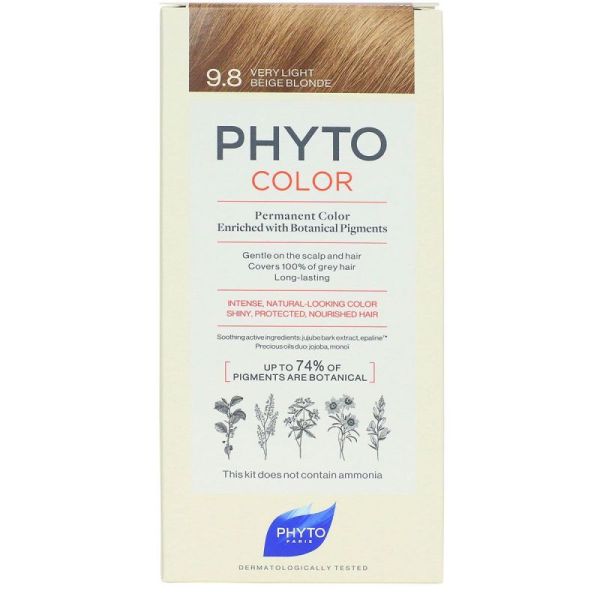 Phyto Coloration Permanente 9,8