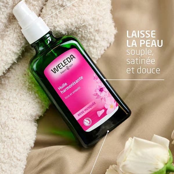 Huile harmonisante à la Rose musquée - 100 ml
