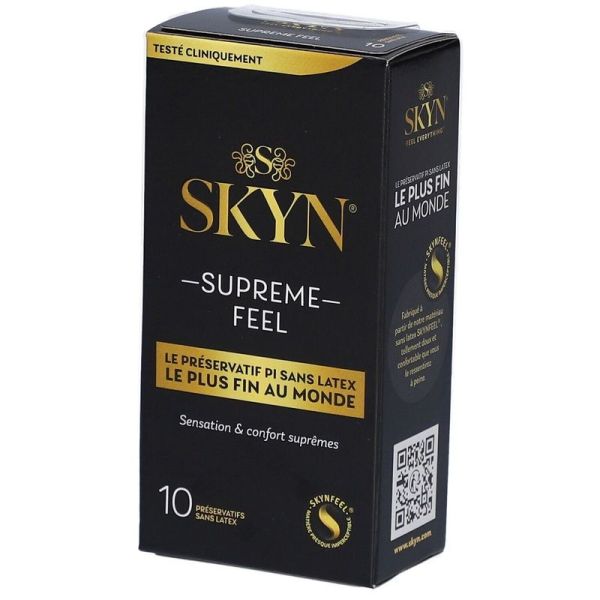 Préservatifs Sans Latex Supreme Feel - 10 unités