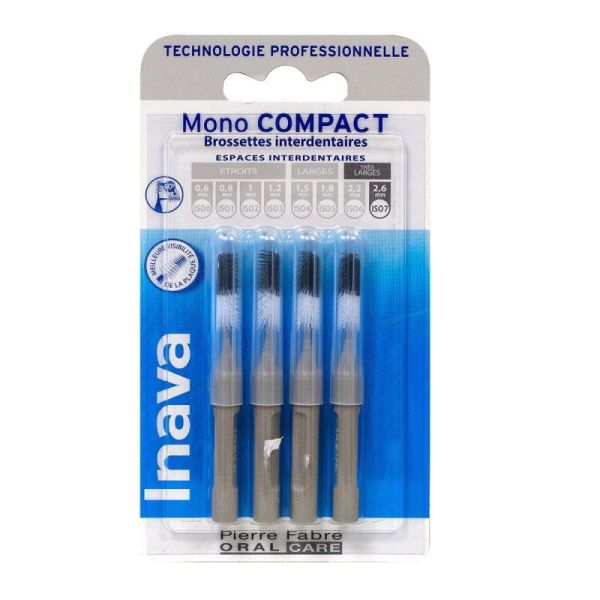 Inava Bros Interd Mono Compact Gris X4