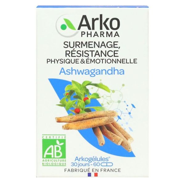 Arkogelule Bio Ashwagandha 60Gel