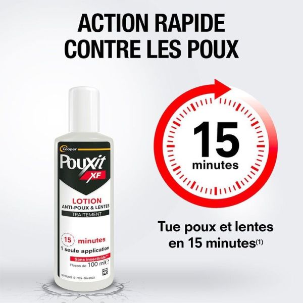 Lotion Anti-Poux et Lentes XF Extra Fort - 2 x 100 ml