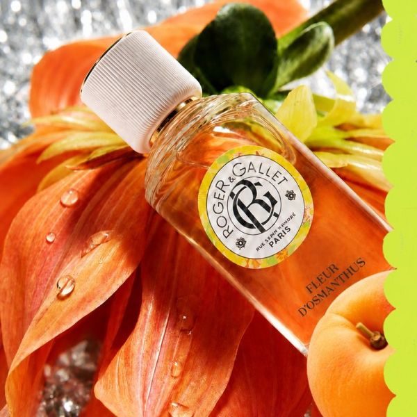 Coffret Noël Eau Parfumée Bienfaisante + Crème Mains Bienfaisante - Fleur d'Osmanthus - 30 ml + 30 ml