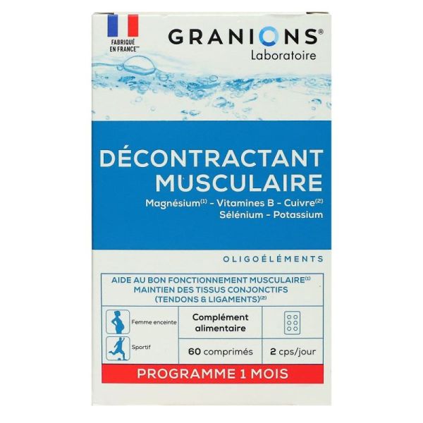 Ea Oligo Granions Decont Musc 60Cp