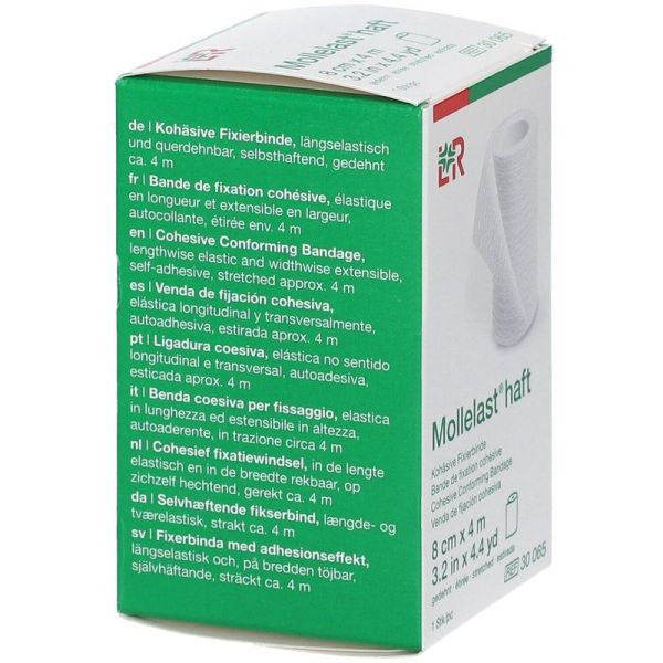 Mollelast Haft Bande élastique ADH - 8 cm x 4 m