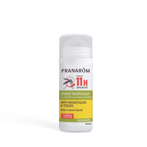 Roller corporel répulsif anti-moustiques & tiques - 75 ml