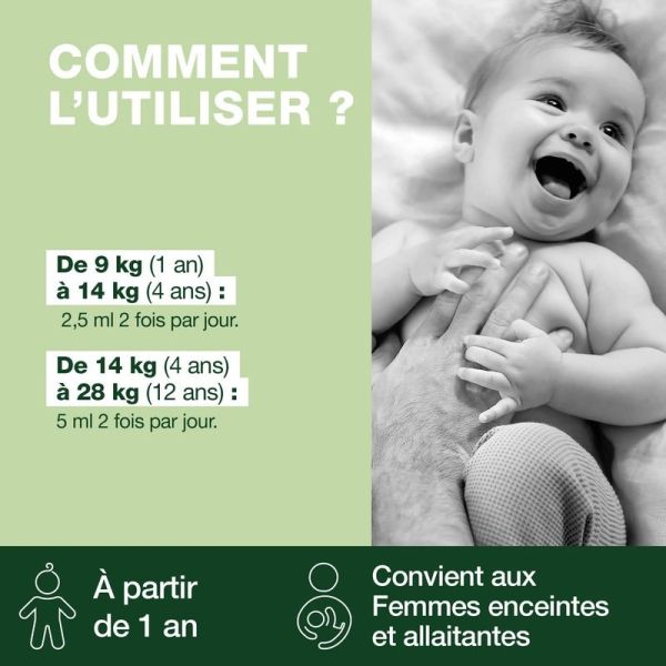 Sirop toux bébé - Bio - 120 ml