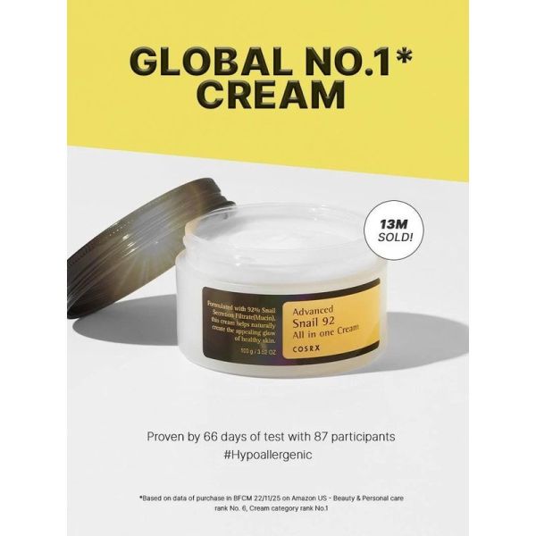 Advanced Snail 92 All in One Cream - 100 g