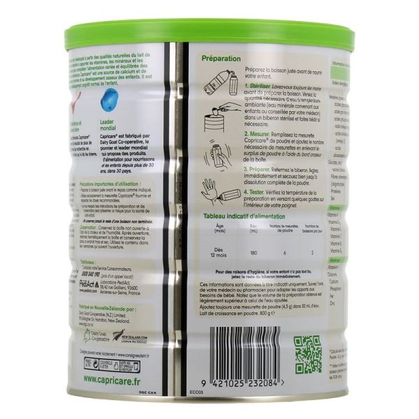 Lait de Croissance 3 dès 12 Mois - 800 g